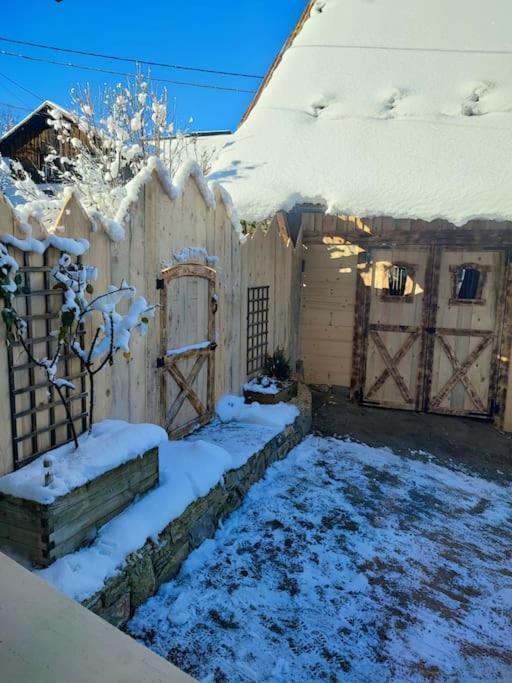 Villa Le Banc Des Seilles Bonvillard Esterno foto