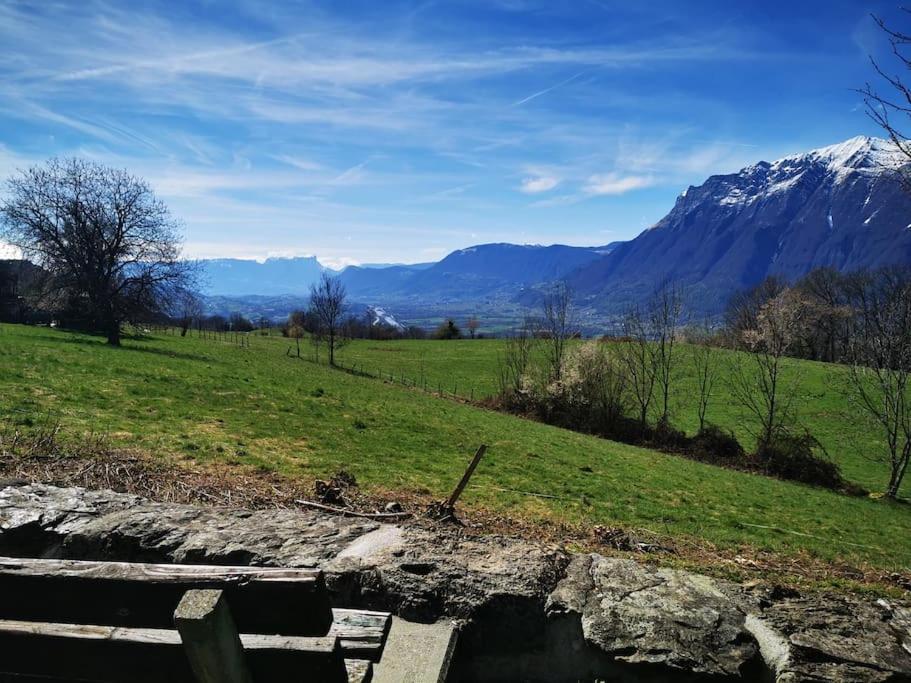 Villa Le Banc Des Seilles Bonvillard Esterno foto